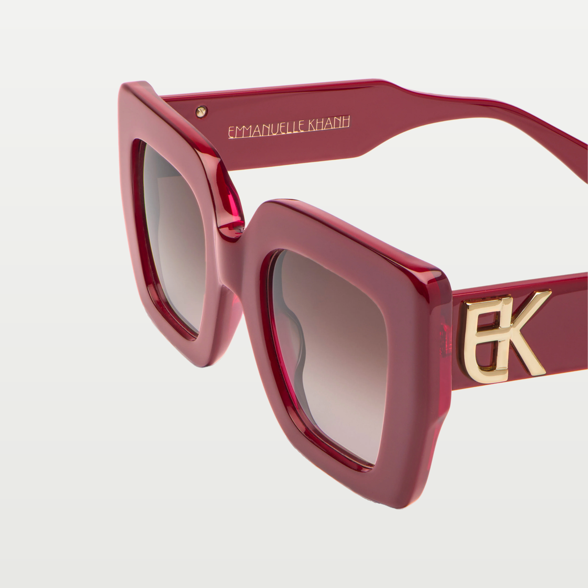 Emmanuelle Khanh Sunglasses MIDNIGHT — 56 - Bordeaux