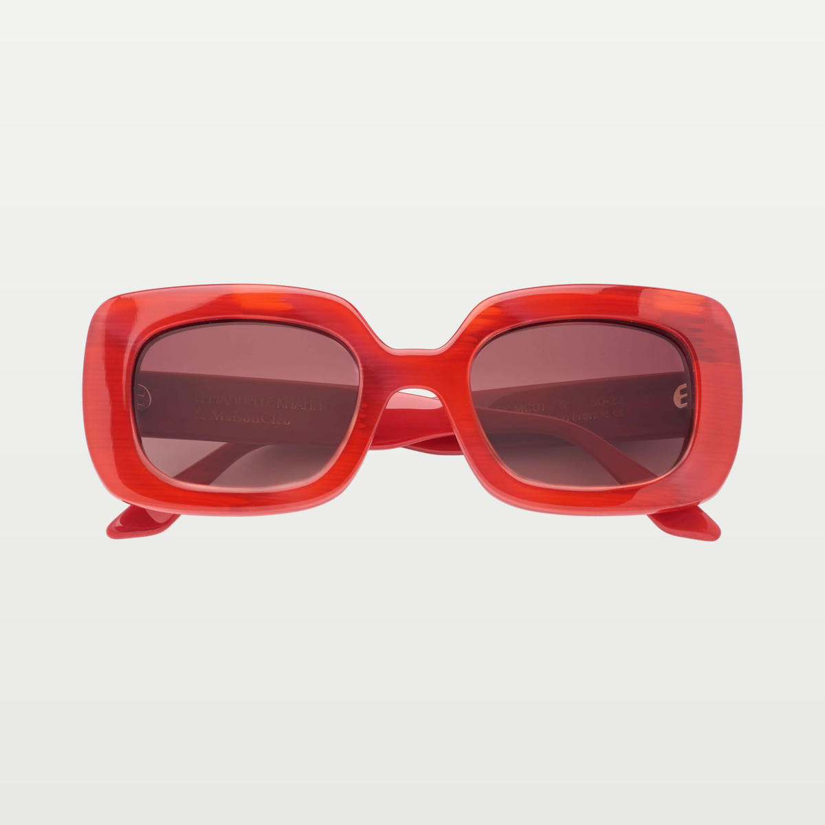 Emmanuelle Khanh Sunglasses MC01 — BLUE FUR