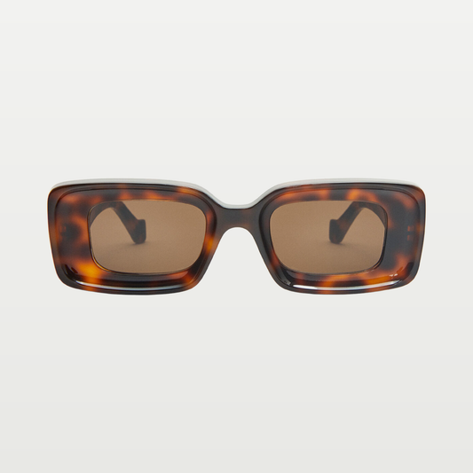 LOEWE Rectangular sunglasses in Havana