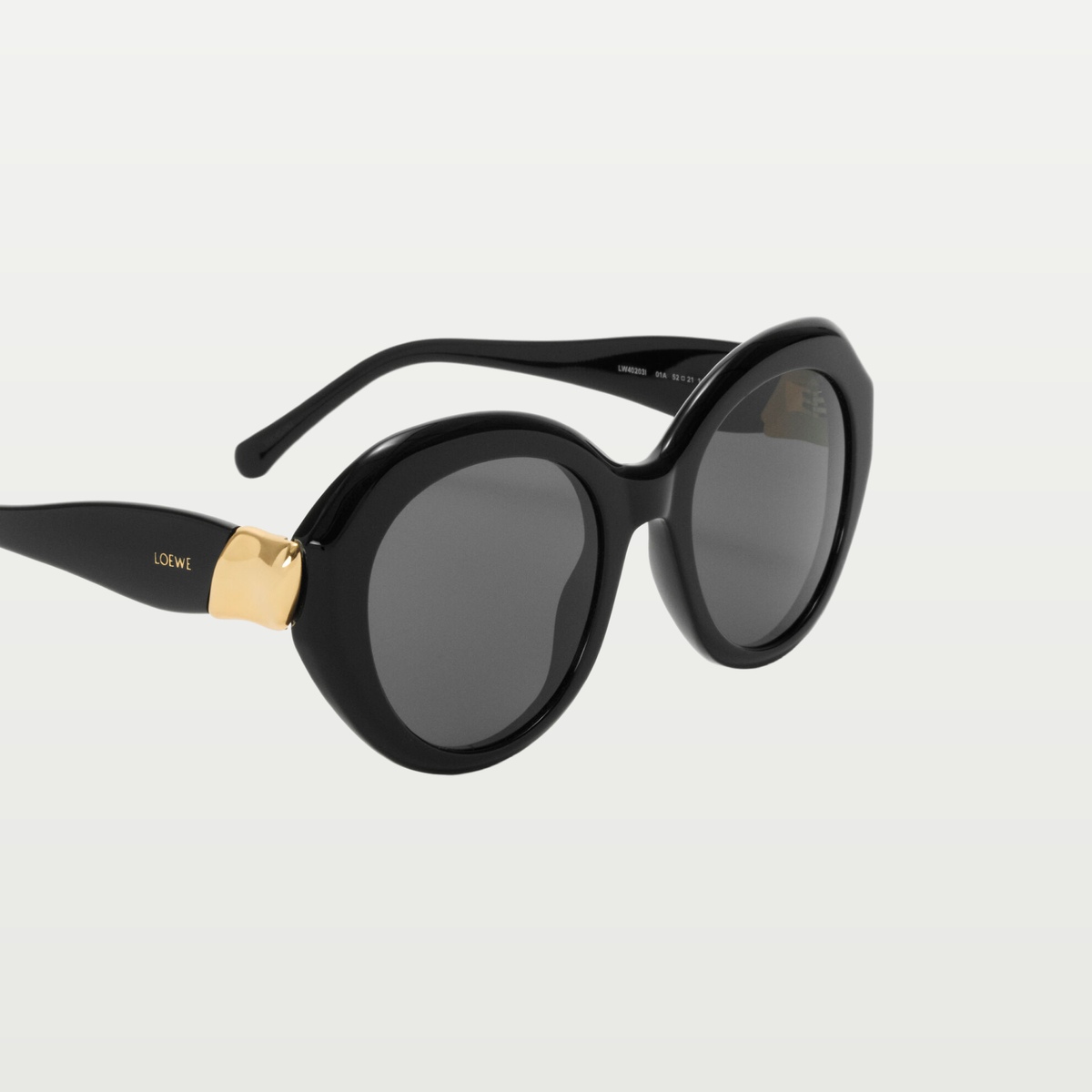 LOEWE Coil Butterfly sunglasses in Black