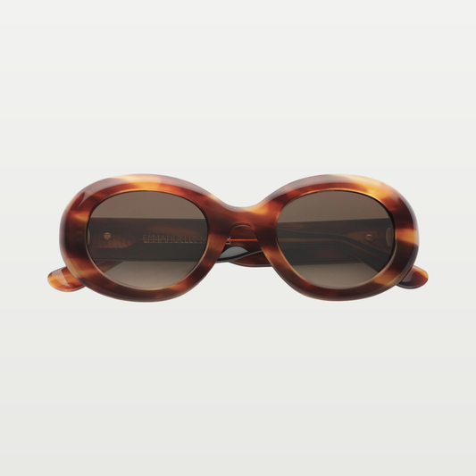 Emmanuelle Khanh Sunglasses QUEEN — HAVANA FLAME