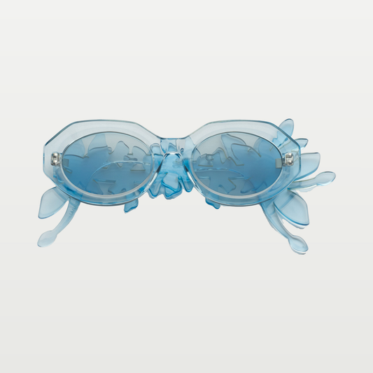 Emmanuelle Khanh Sunglasses FLEUR — AQUAMARINE