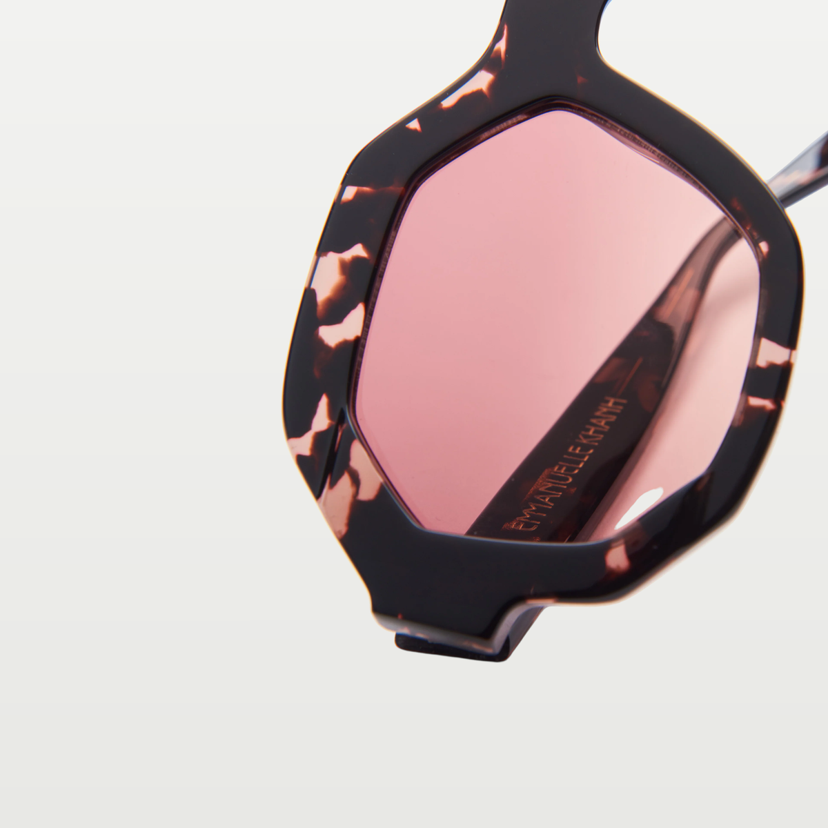 Emmanuelle Khanh Sunglasses 7010 — ORGANIC PINK RADIANCE