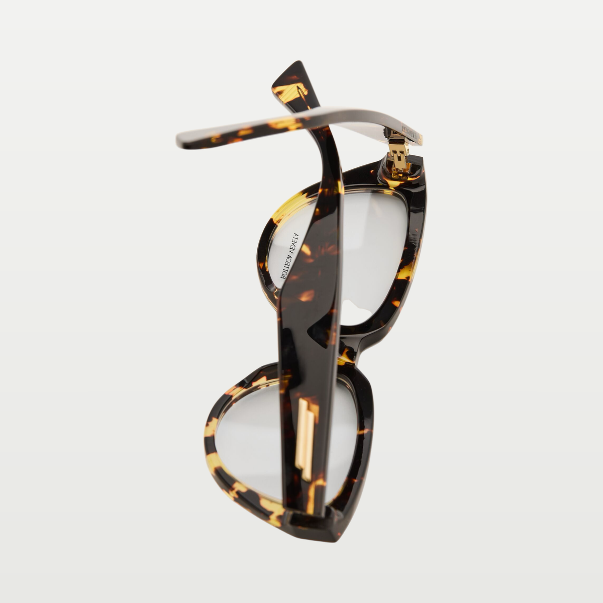 Bottega Veneta Classic Cat Eye Eyeglasses in Havana/transparent