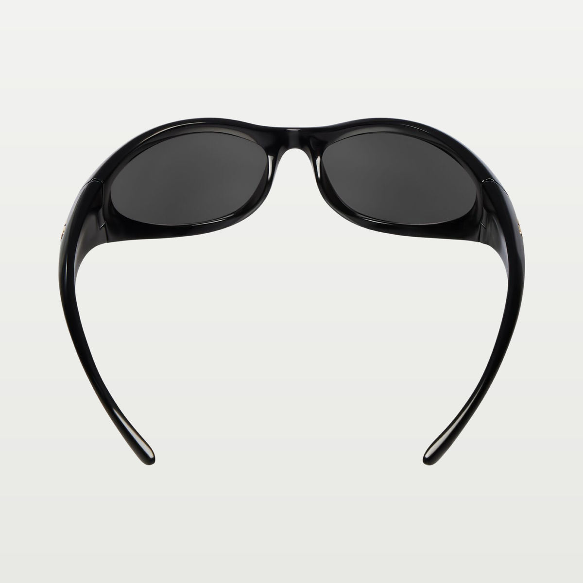 Balenciaga Sporty B Round Af Sunglasses in Black
