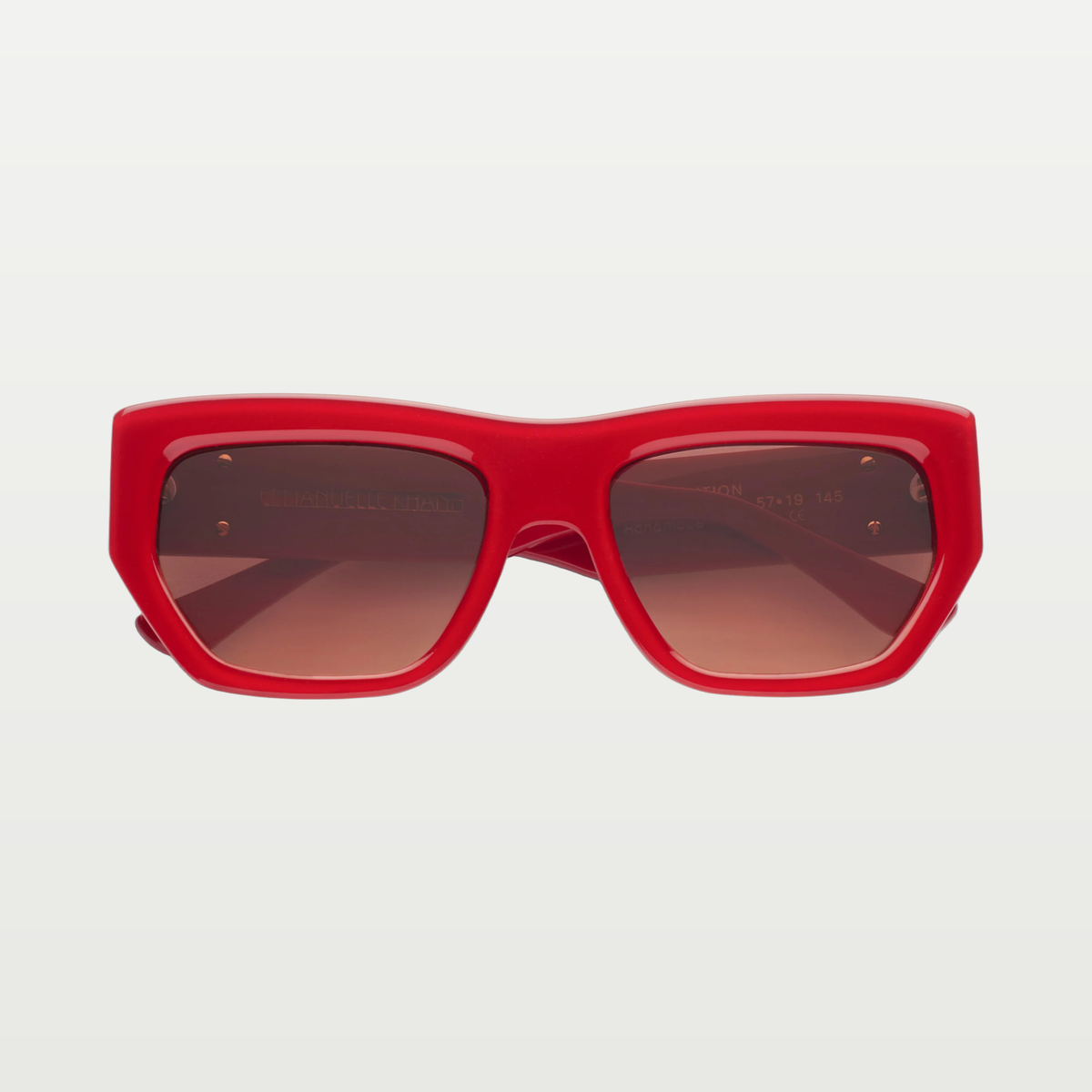 Emmanuelle Khanh Sunglasses SILENCIO — GLOSSY RED