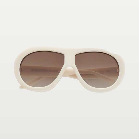 Emmanuelle Khanh Sunglasses MORODER — 12 - Ivory