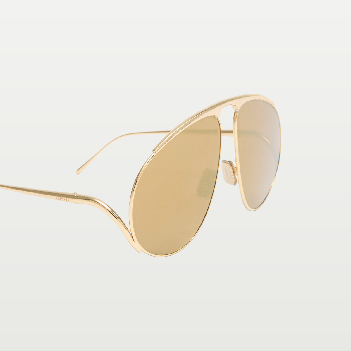 LOEWE Hillock sunglasses in Gold