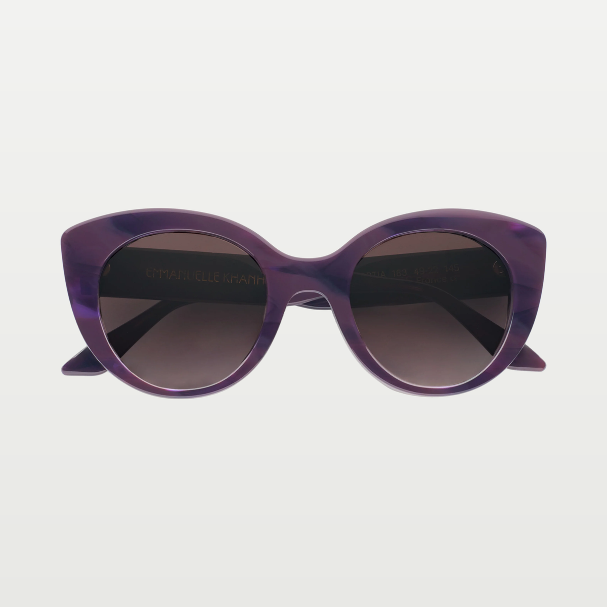 Emmanuelle Khanh Sunglasses PORTIA — VIOLET MOIRE