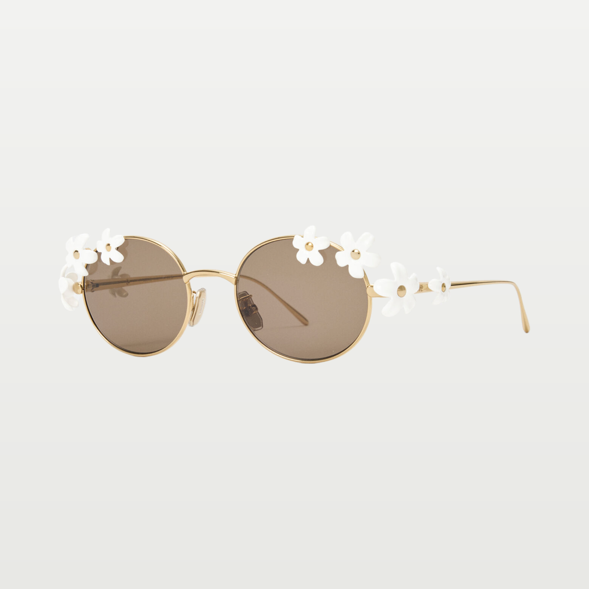 LOEWE Daisy Field sunglasses in White