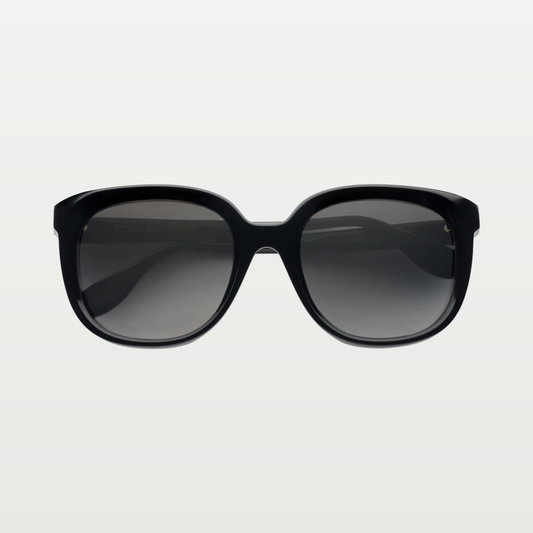 Emmanuelle Khanh Sunglasses HYDRA — ORGANIC BLACK