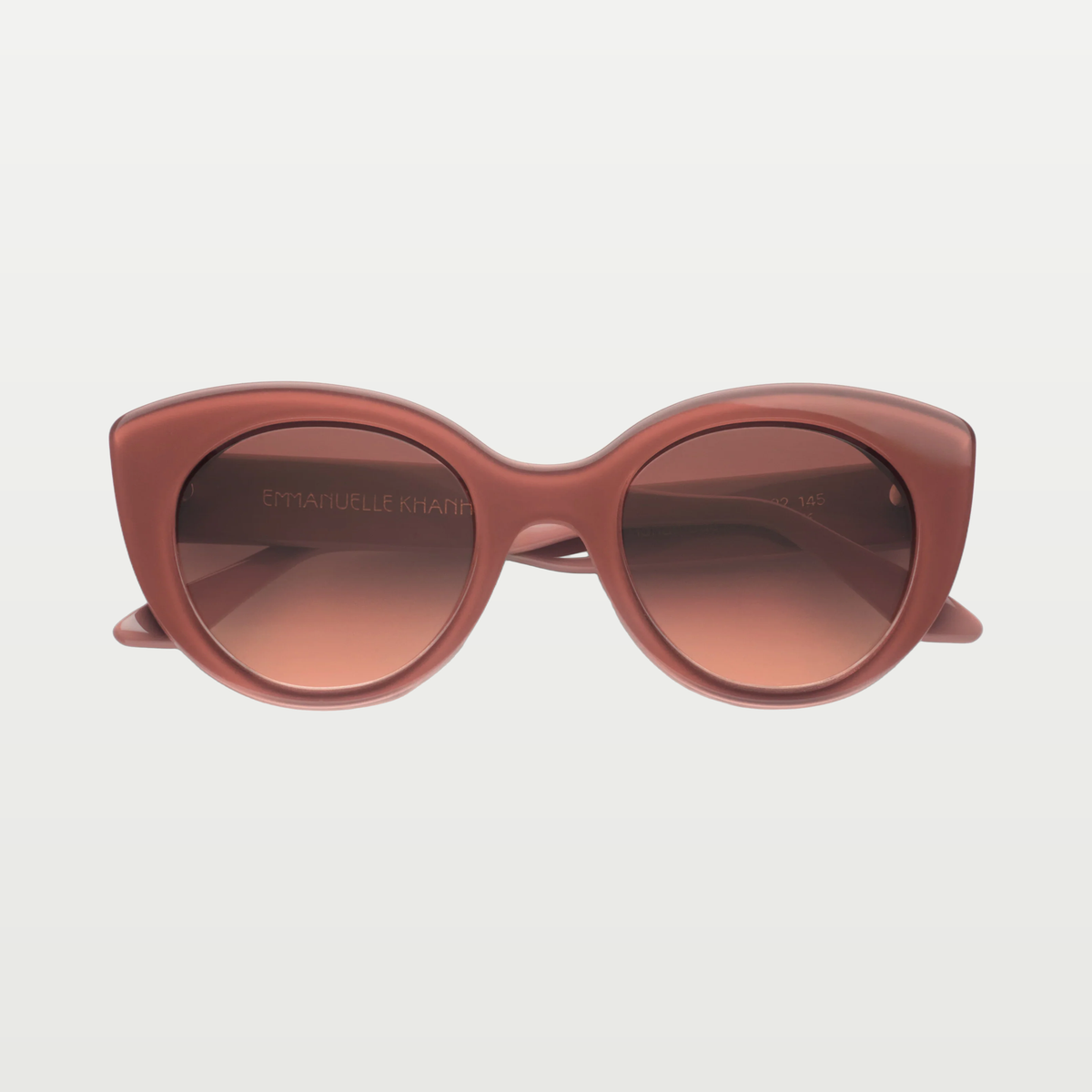 Emmanuelle Khanh Sunglasses PORTIA — 54 - Brick red
