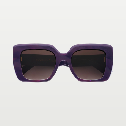 Emmanuelle Khanh Sunglasses FOXY — VIOLET MOIRE