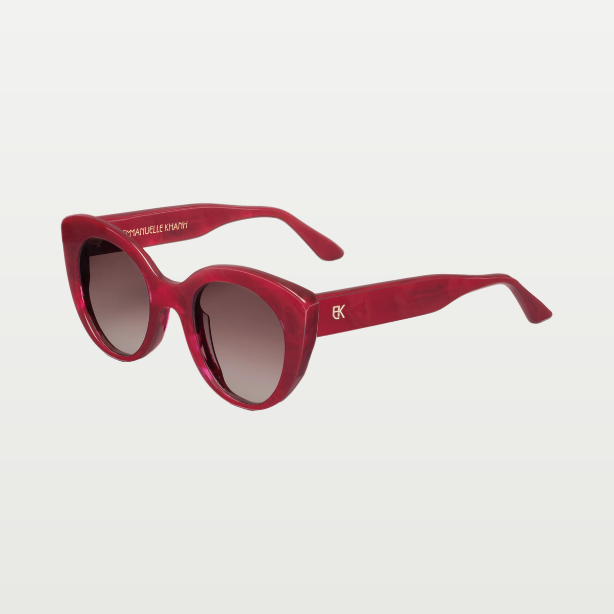 Emmanuelle Khanh Sunglasses PORTIA — MOIRE BORDEAUX