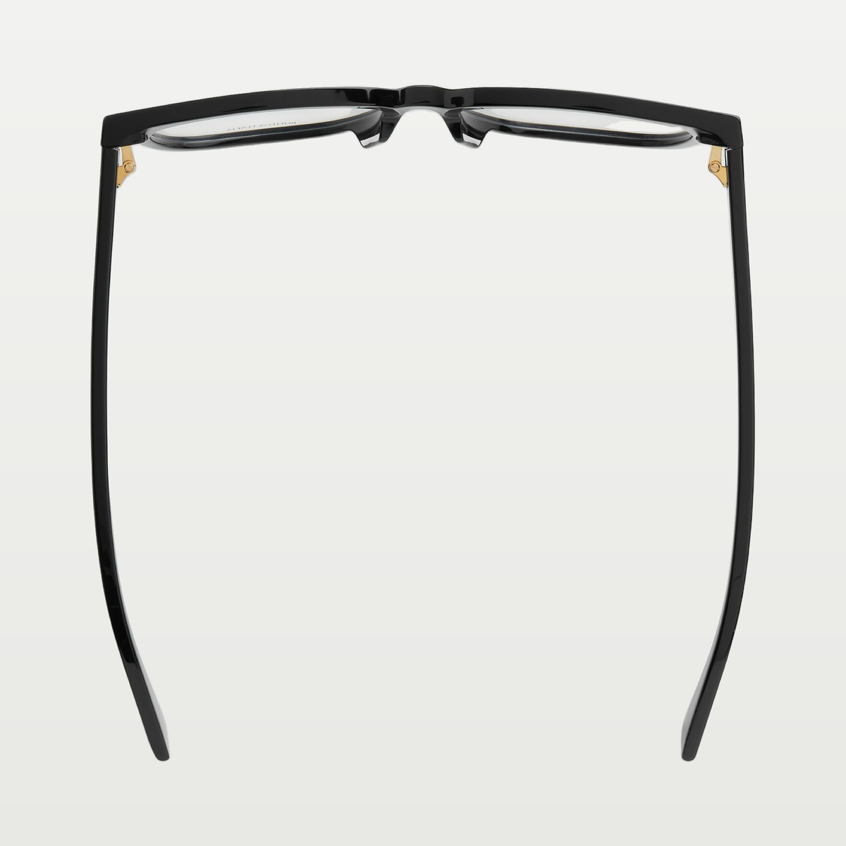 Bottega Veneta Women's Soft Recycled Acetate Square Eyeglasses in Black/transparent