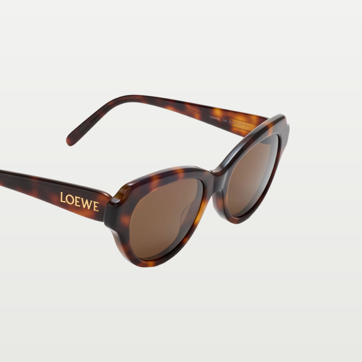 LOEWE Swan Slim sunglasses in Havana