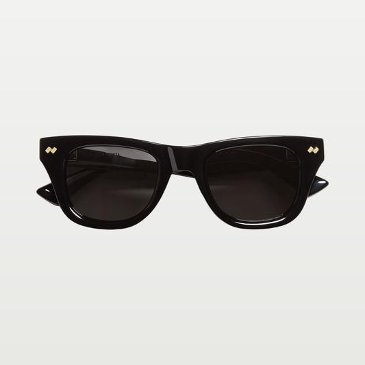Bottega Veneta Dizzy Squared Sunglasses in Black/gray