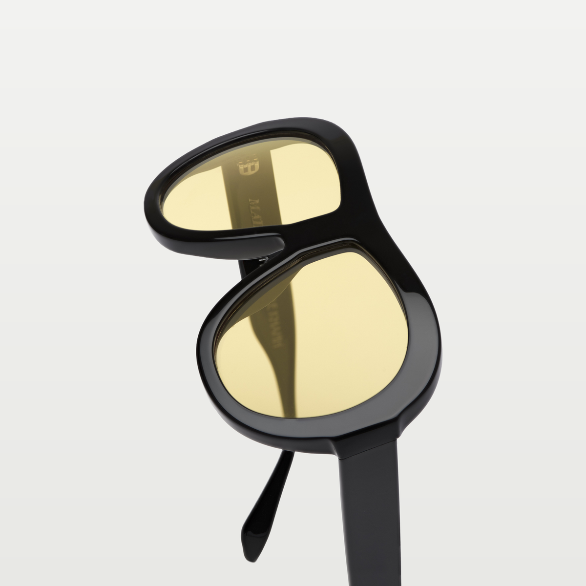 Emmanuelle Khanh Sunglasses MAINS — ORGANIC BLACK