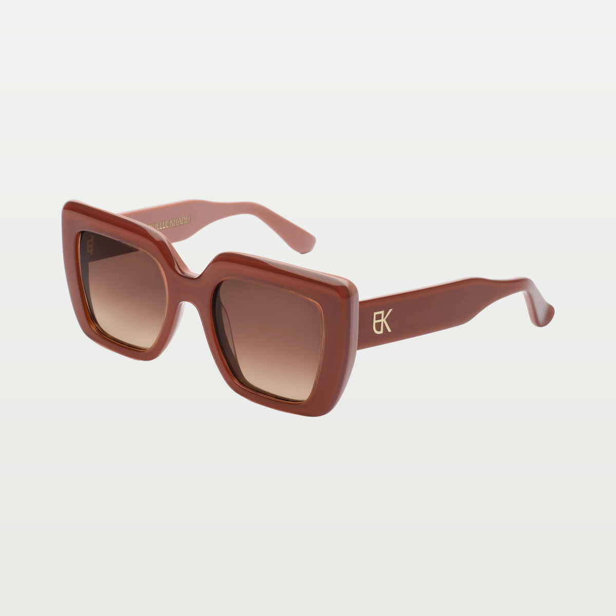 Emmanuelle Khanh Sunglasses FOXY — GLOSSY SIENA