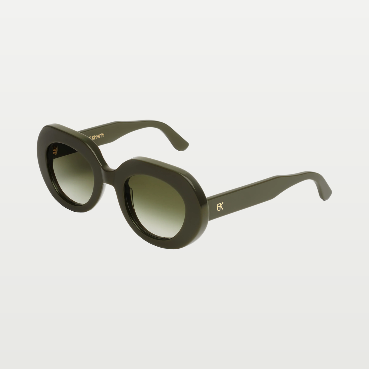 Emmanuelle Khanh Sunglasses LOVE — OLIVE