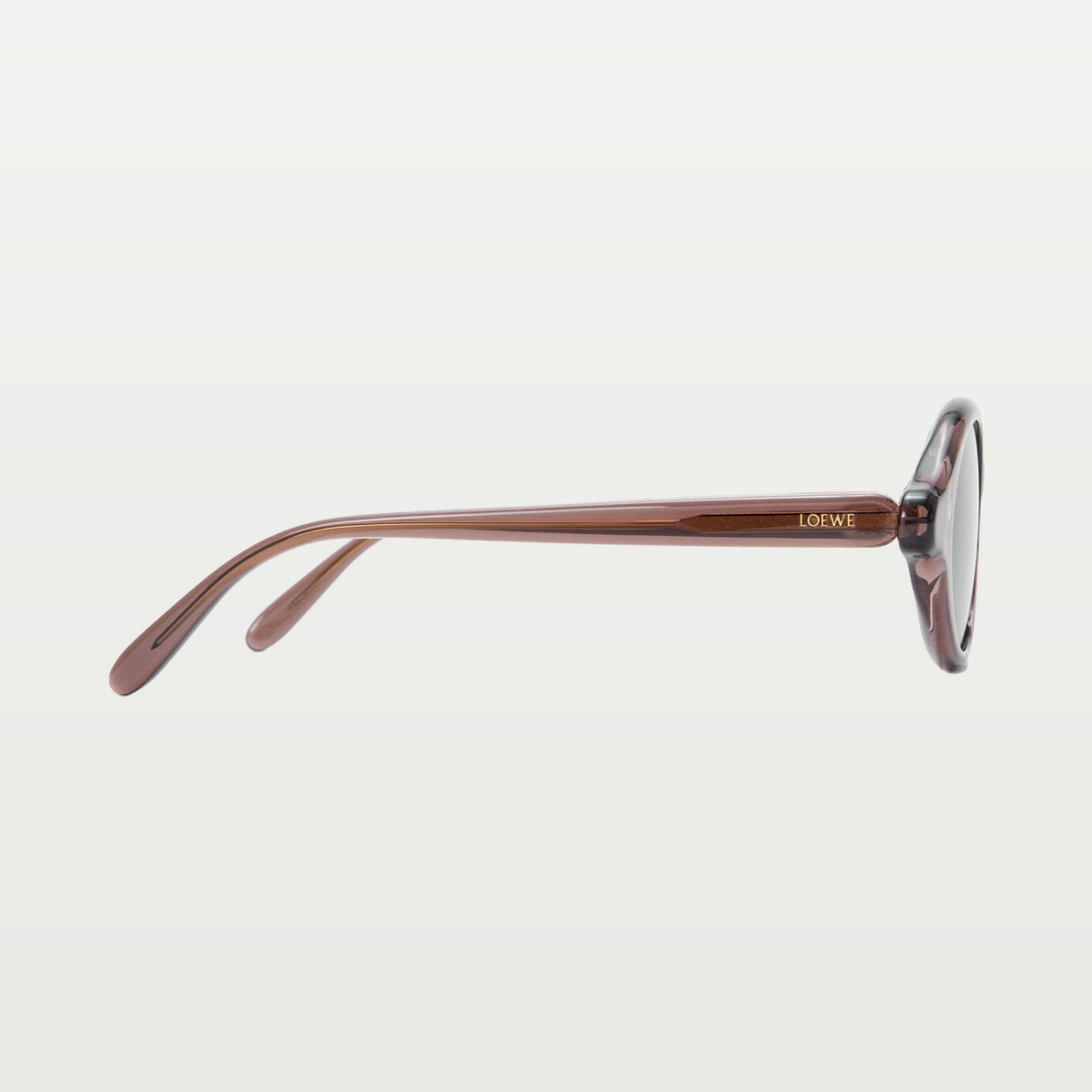 LOEWE Epsilon Slim sunglasses in Transparent Brown