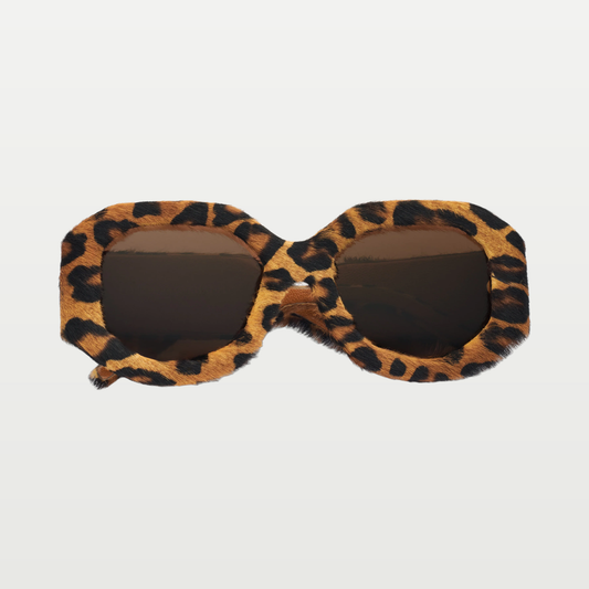 Emmanuelle Khanh Sunglasses ANCORA — LEOPARD