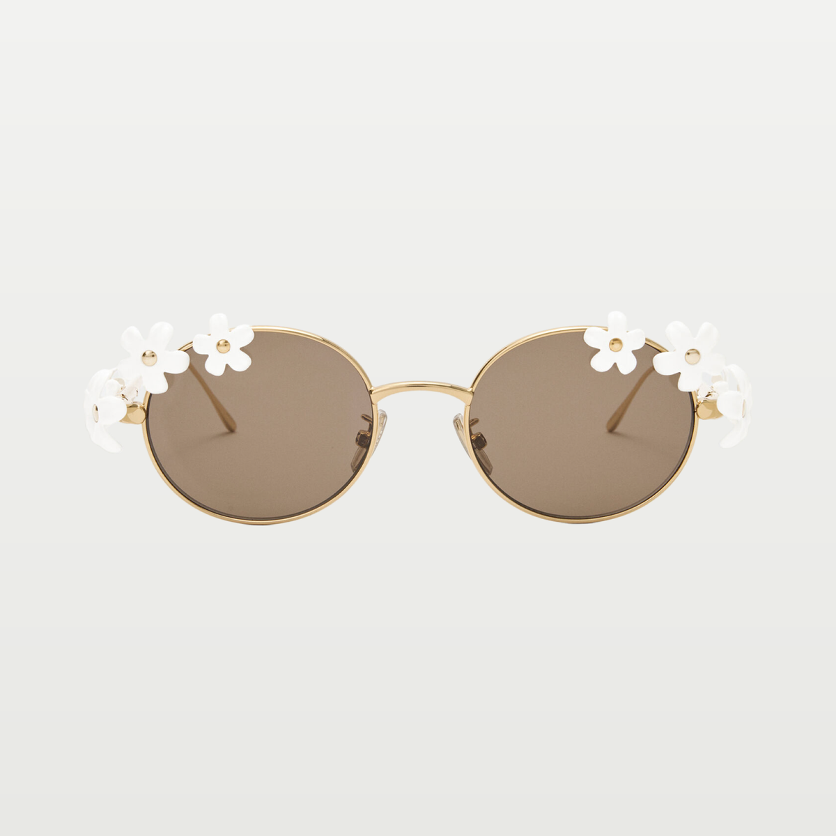 LOEWE Daisy Field sunglasses in White