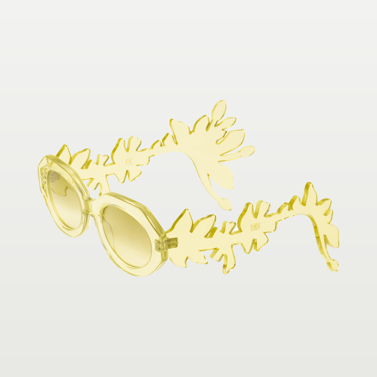Emmanuelle Khanh Sunglasses FLEUR — TOPAZ
