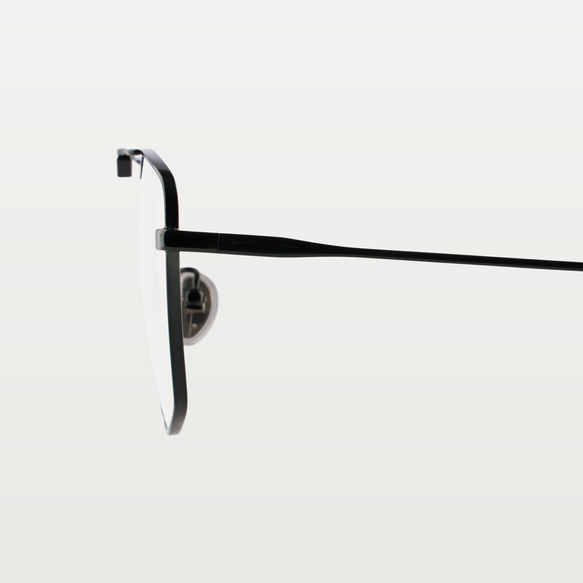 Balenciaga Tag 2.0 Navigator Sunglasses in Dark Silver