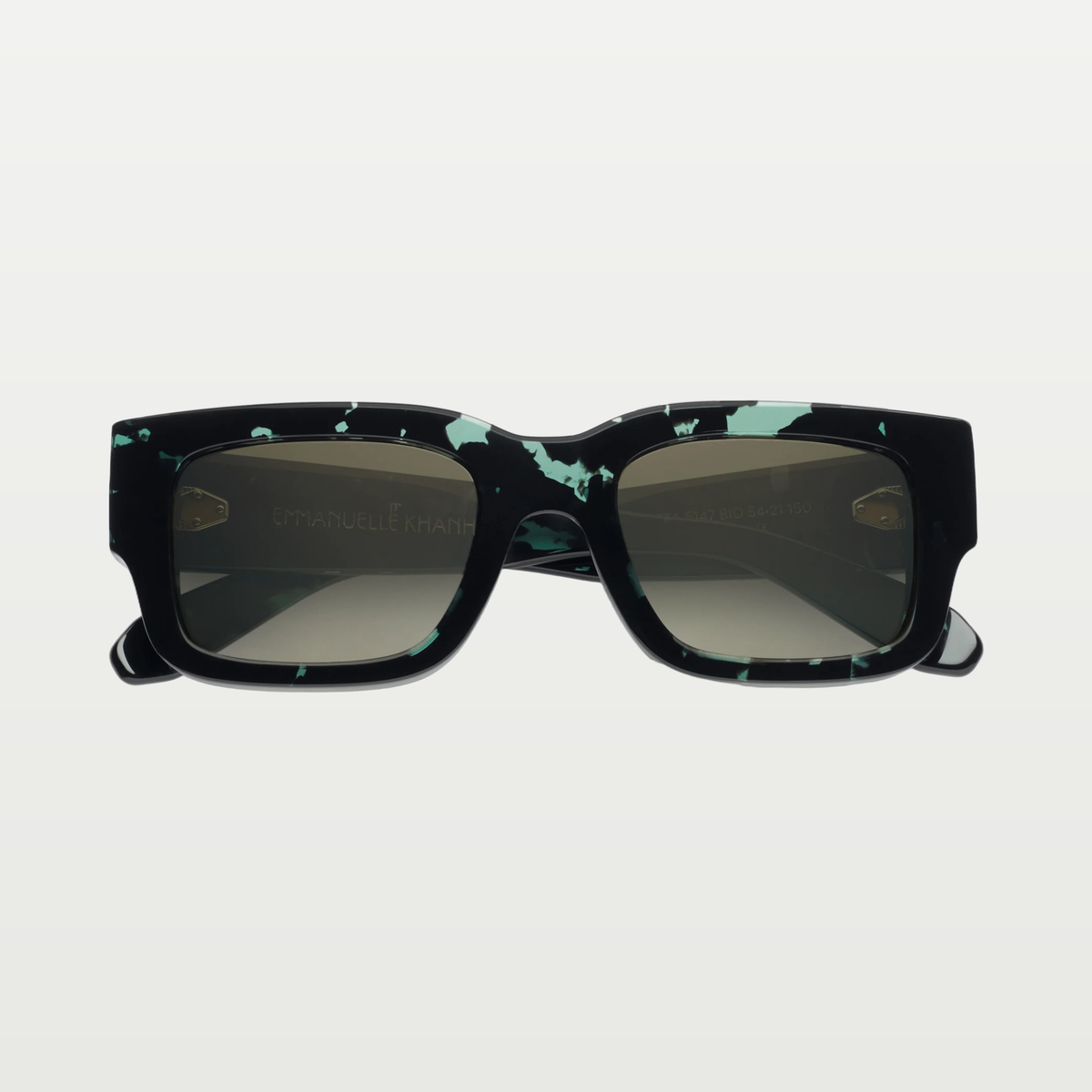 Emmanuelle Khanh Sunglasses CALCUTTA — ORGANIC GREEN RADIANCE