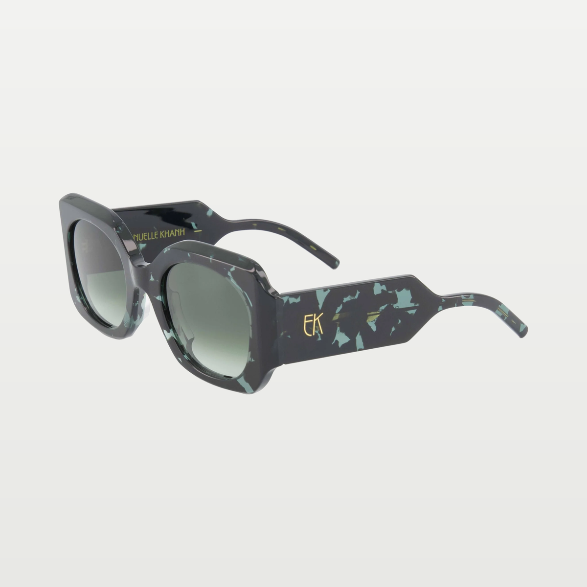 Emmanuelle Khanh Sunglasses 8065 — ORGANIC GREEN RADIANCE