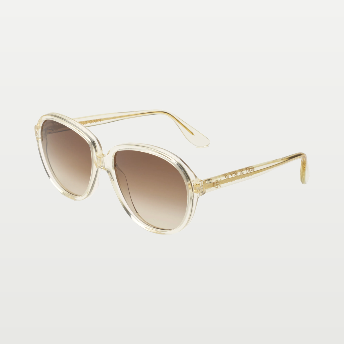 Emmanuelle Khanh Sunglasses MANO-SOL — CRYSTAL CLEAR