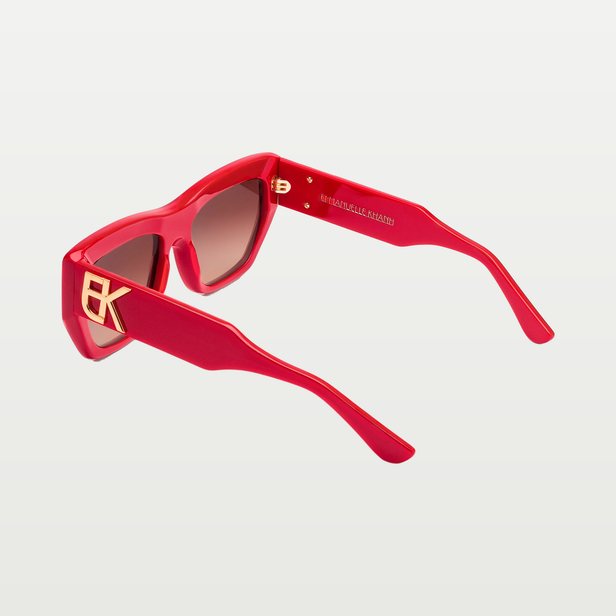 Emmanuelle Khanh Sunglasses SILENCIO — GLOSSY RED