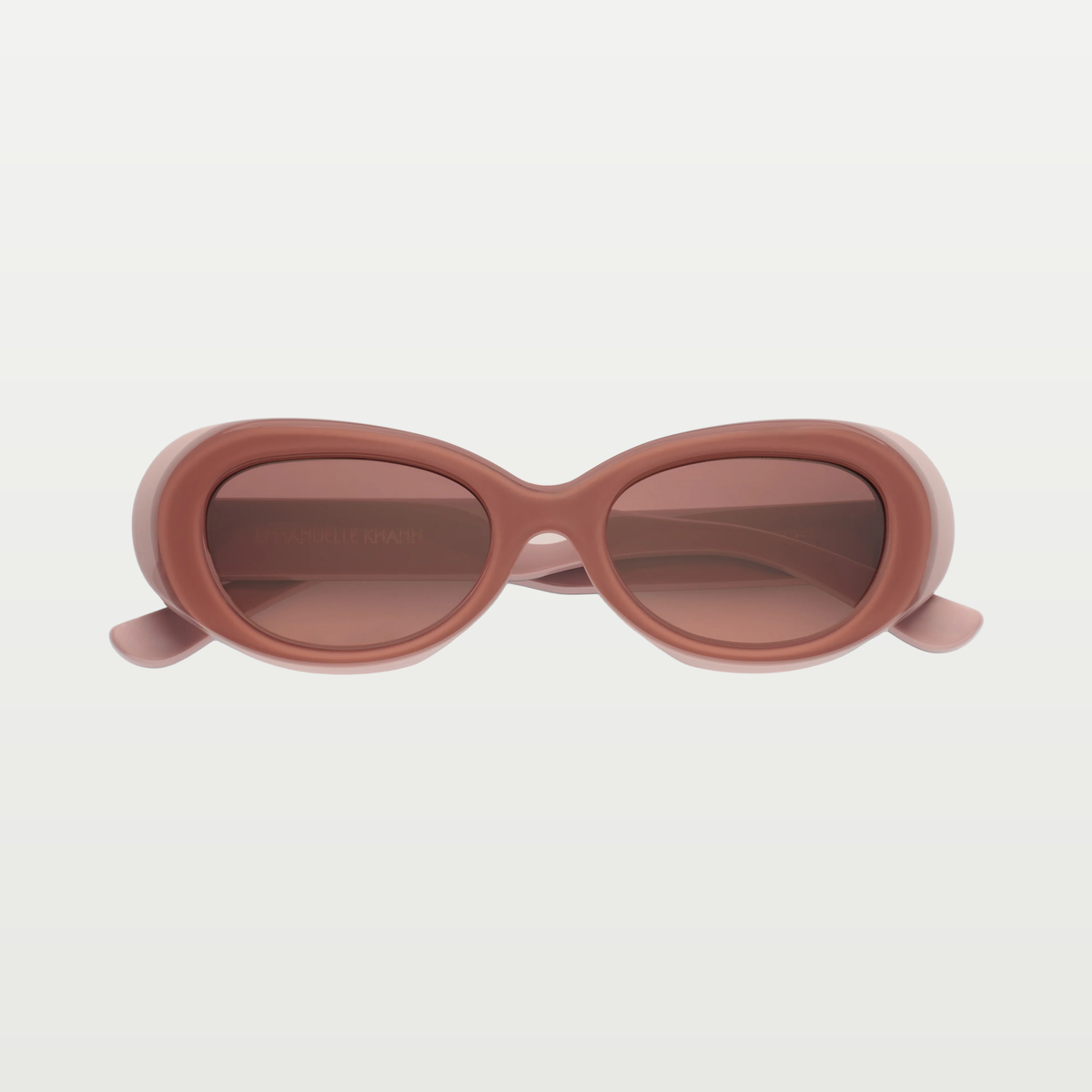 Emmanuelle Khanh Sunglasses PARIS — GLOSSY SIENA