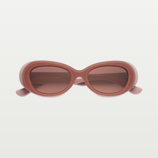 Emmanuelle Khanh Sunglasses PARIS — GLOSSY SIENA