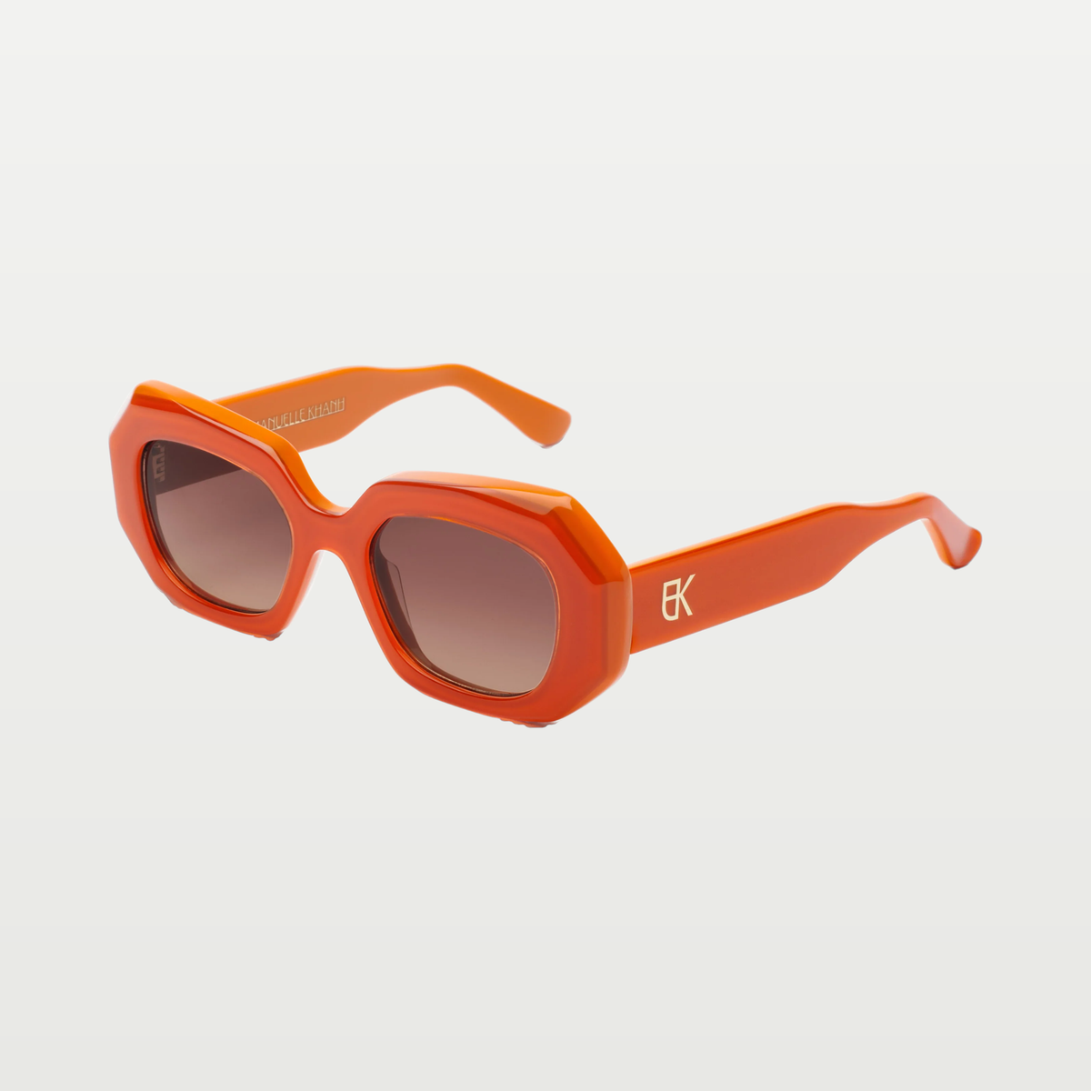 Emmanuelle Khanh Sunglasses DIXIE — GLOSSY SUNSET