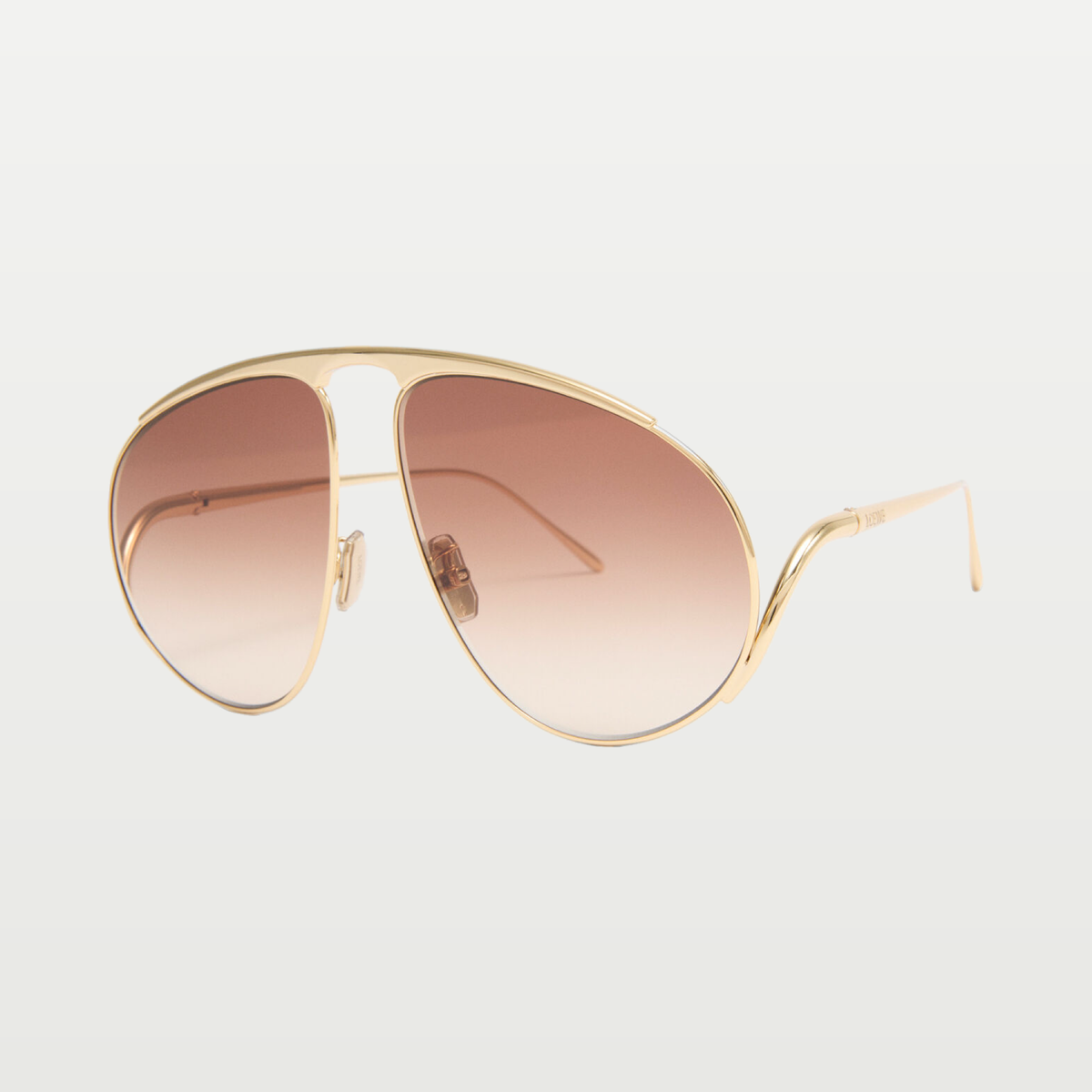 LOEWE Hillock sunglasses in Gradient Brown