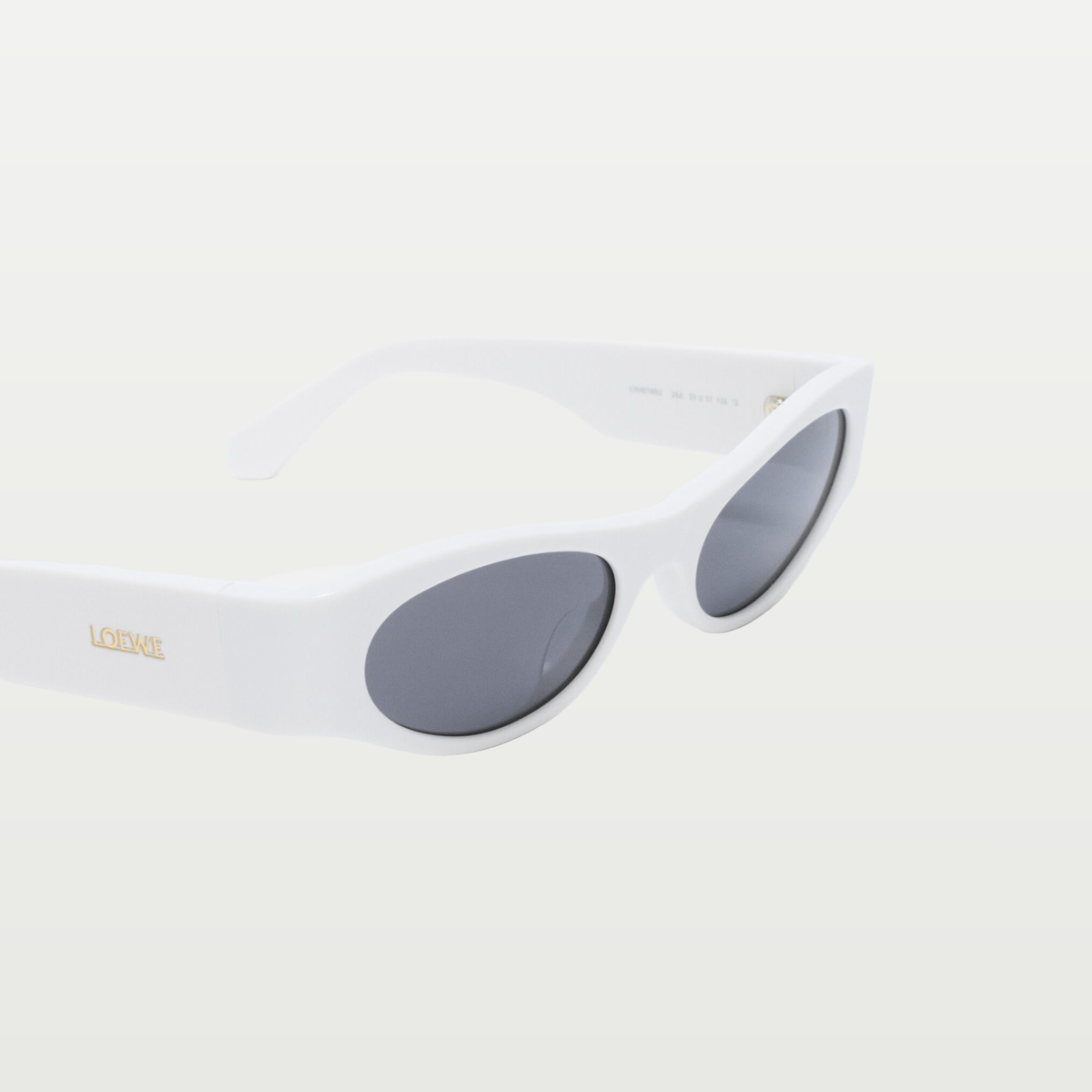 LOEWE Flash Slim Cateye sunglasses in White