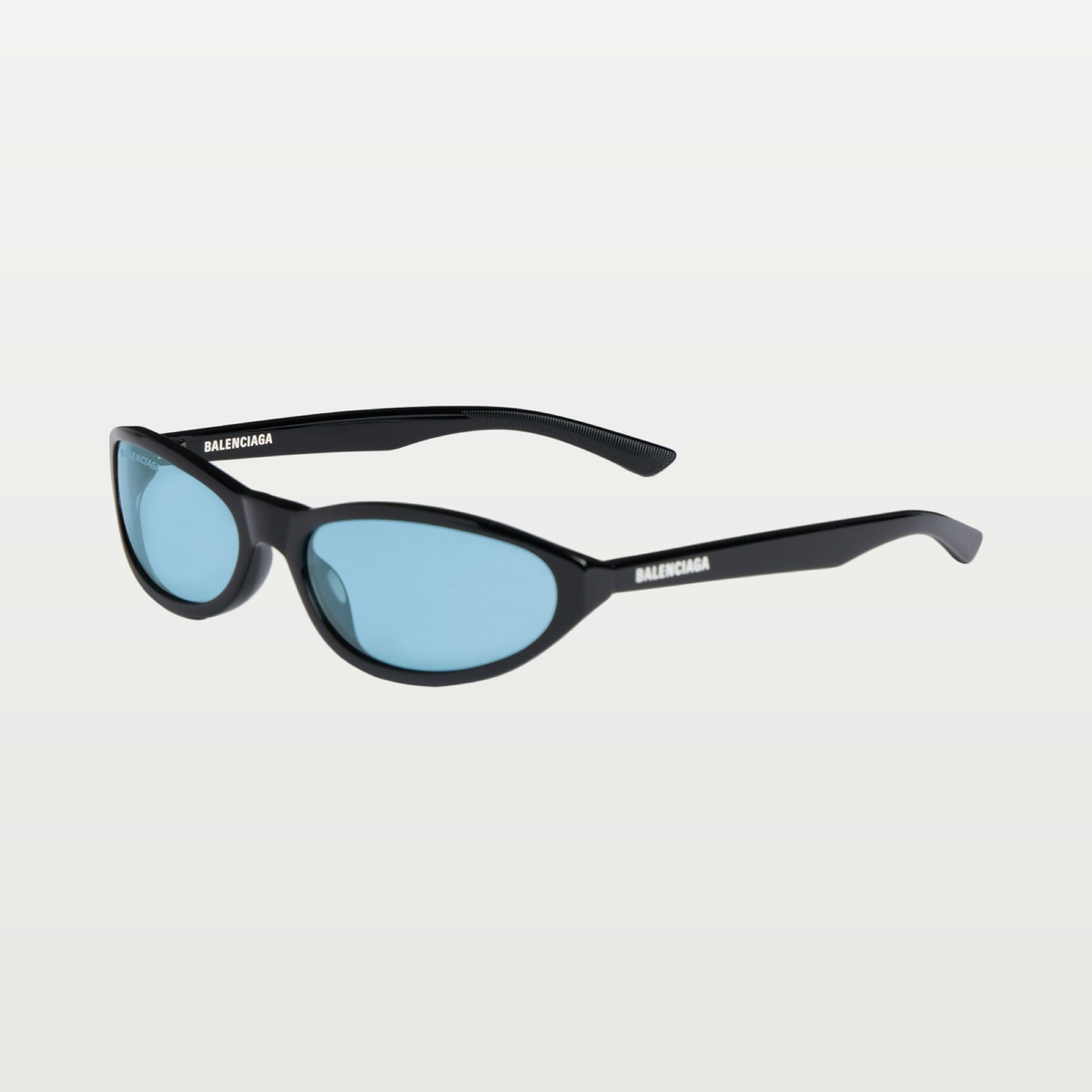 Balenciaga Neo Round Sunglasses in Black