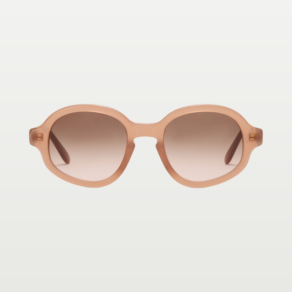 LOEWE Delta Slim sunglasses in Milky Caramel