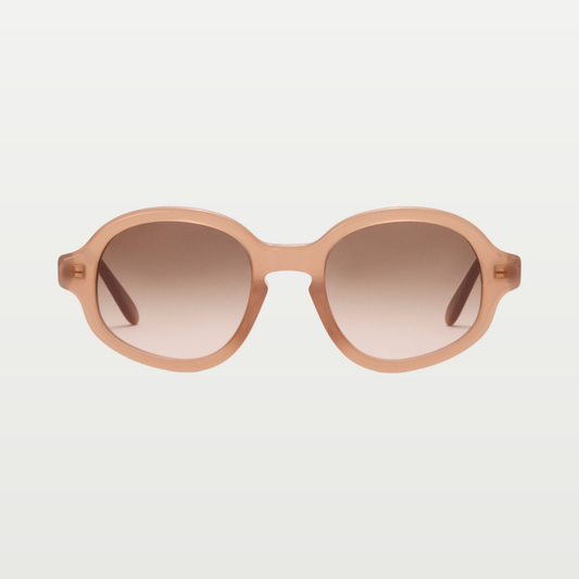 LOEWE Delta Slim sunglasses in Milky Caramel