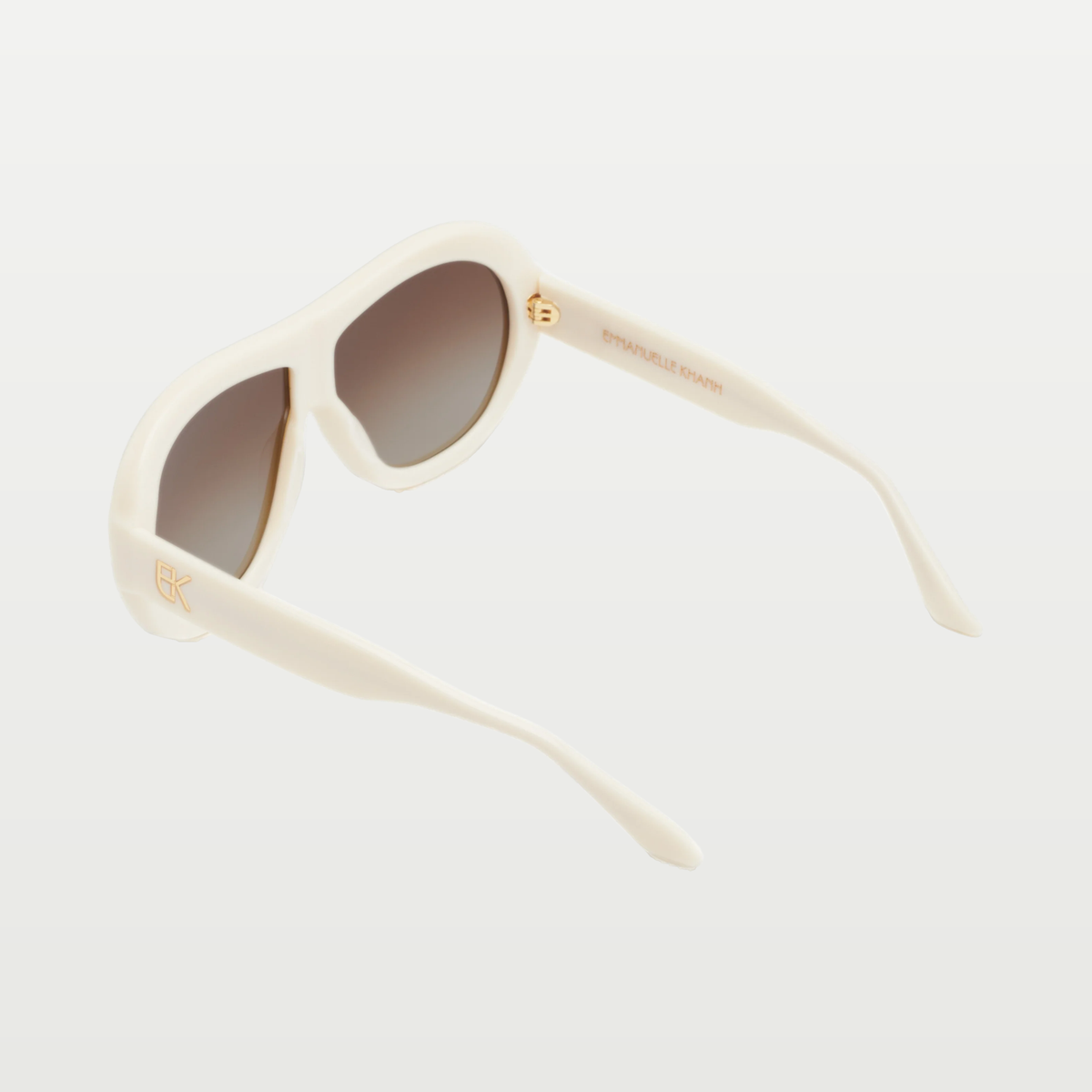 Emmanuelle Khanh Sunglasses MORODER — 12 - Ivory