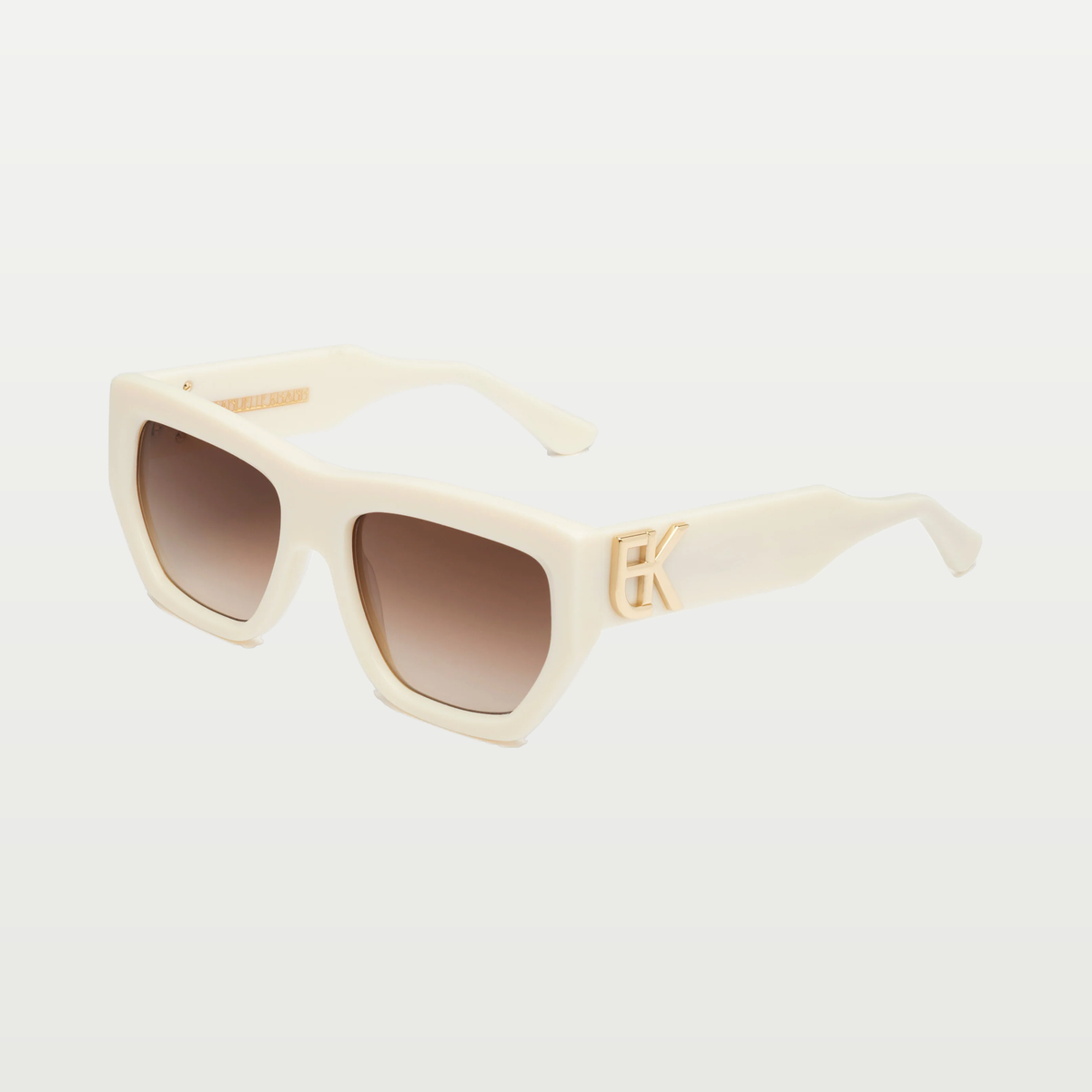 Emmanuelle Khanh Sunglasses SILENCIO — IVORY