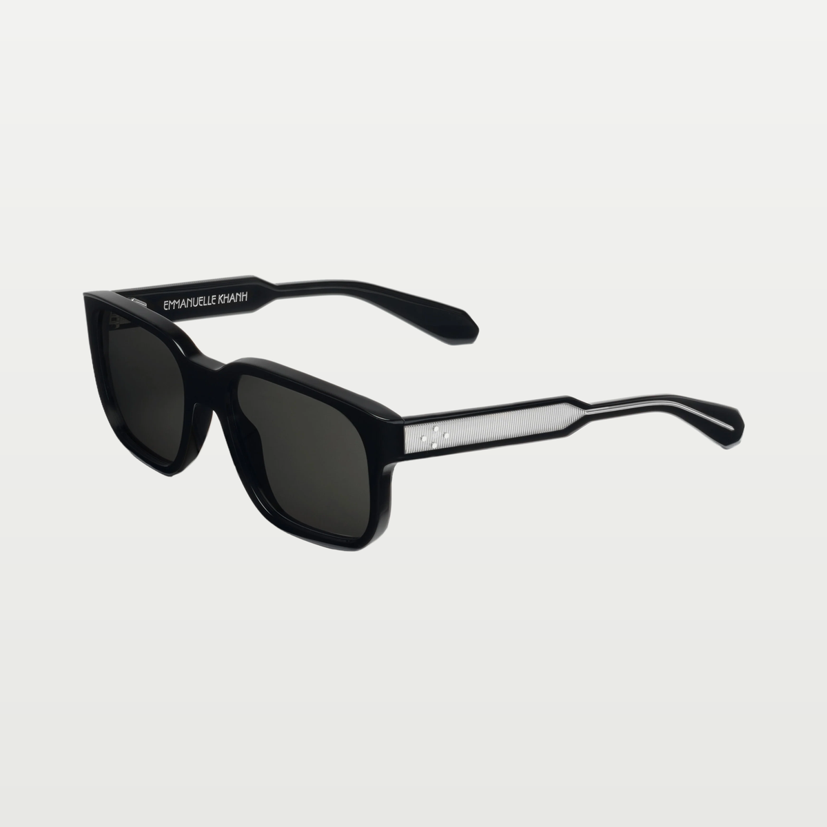 Emmanuelle Khanh Sunglasses RUSH — ORGANIC CRYSTAL BLACK - AR