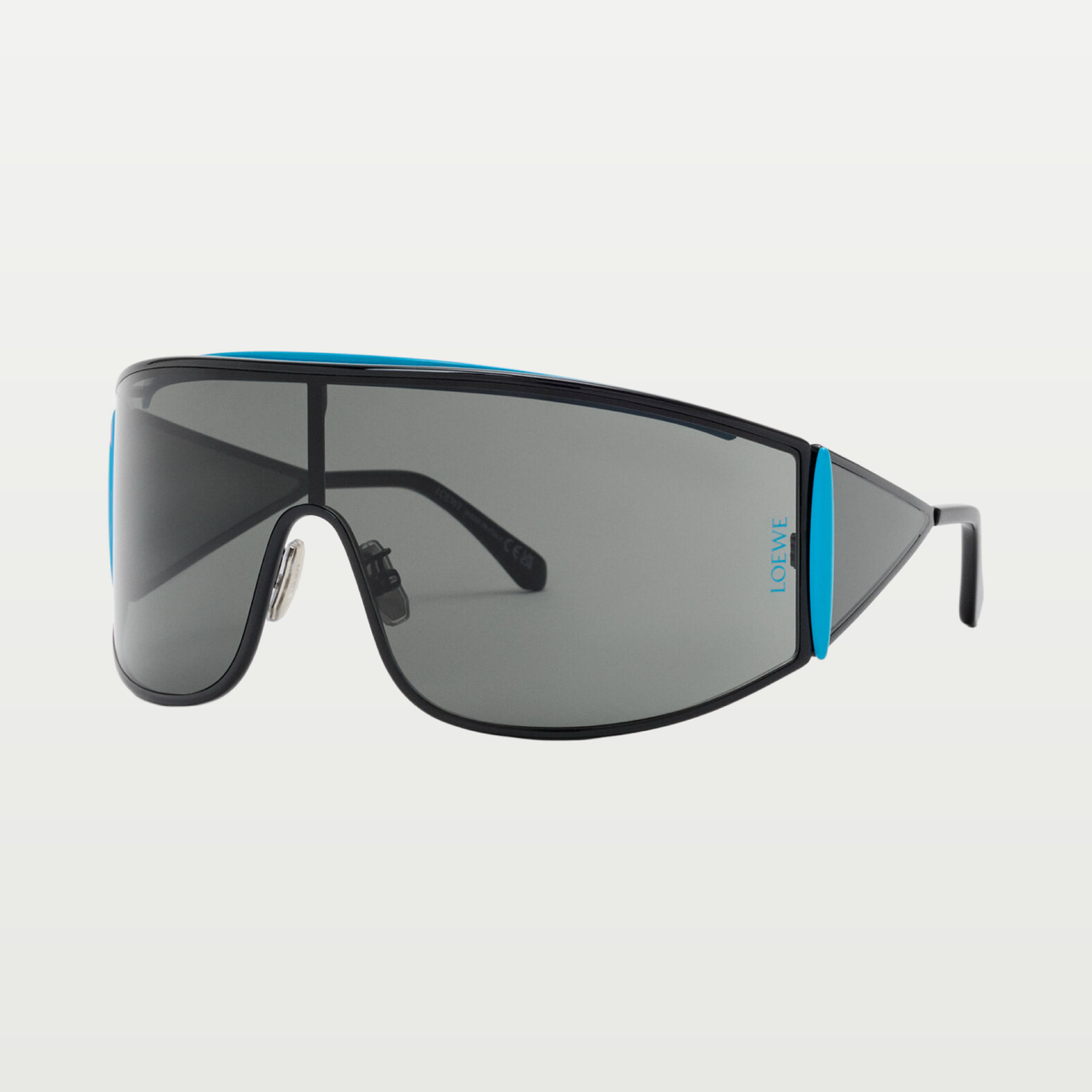 LOEWE Speed Shield sunglasses in Black/Blue