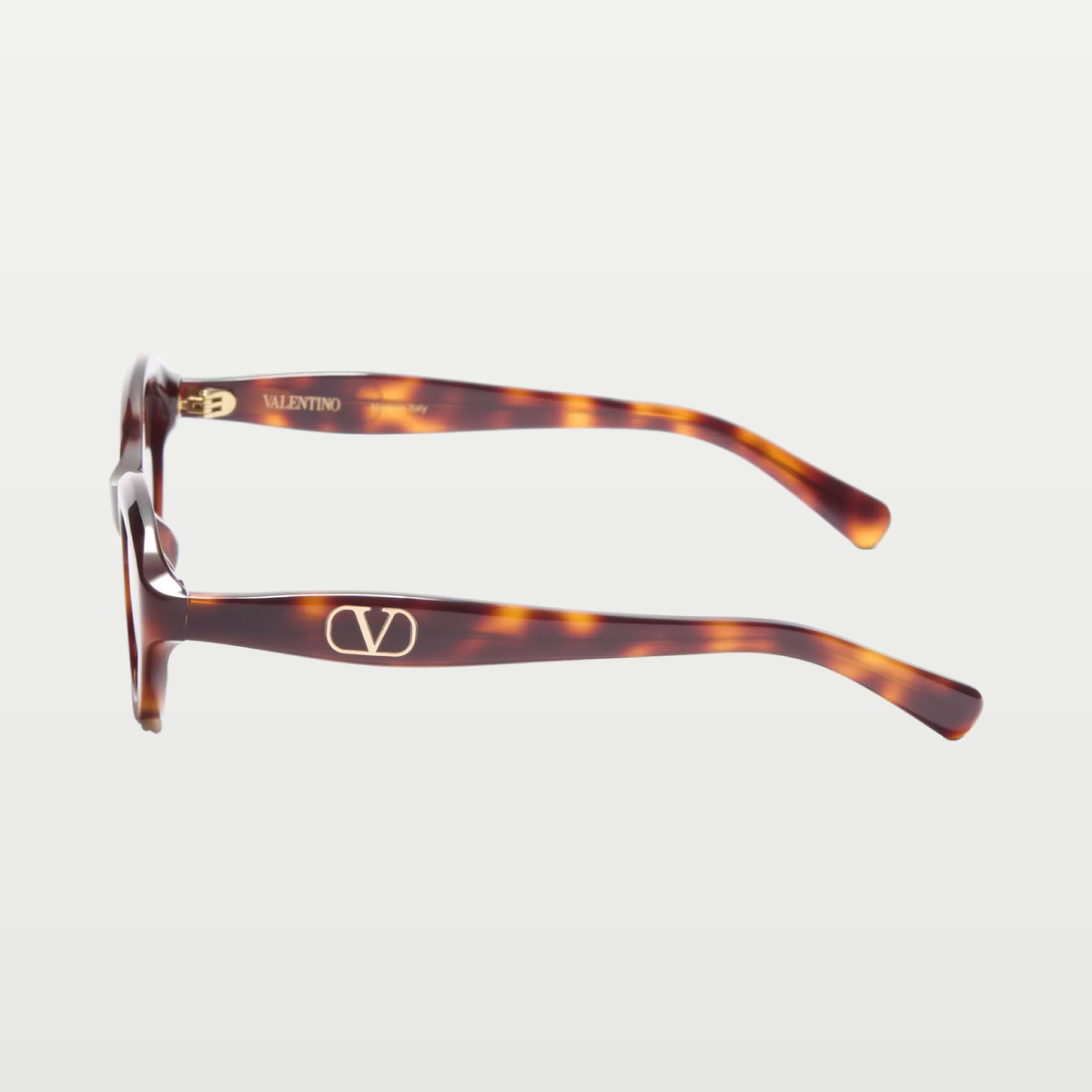Valentino Cat-Eye Acetate Eyewear — HAVANA/BROWN