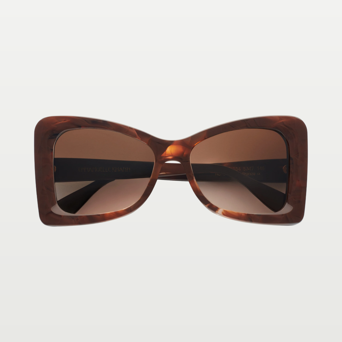 Emmanuelle Khanh Sunglasses TANGO — BROWN MOTHER