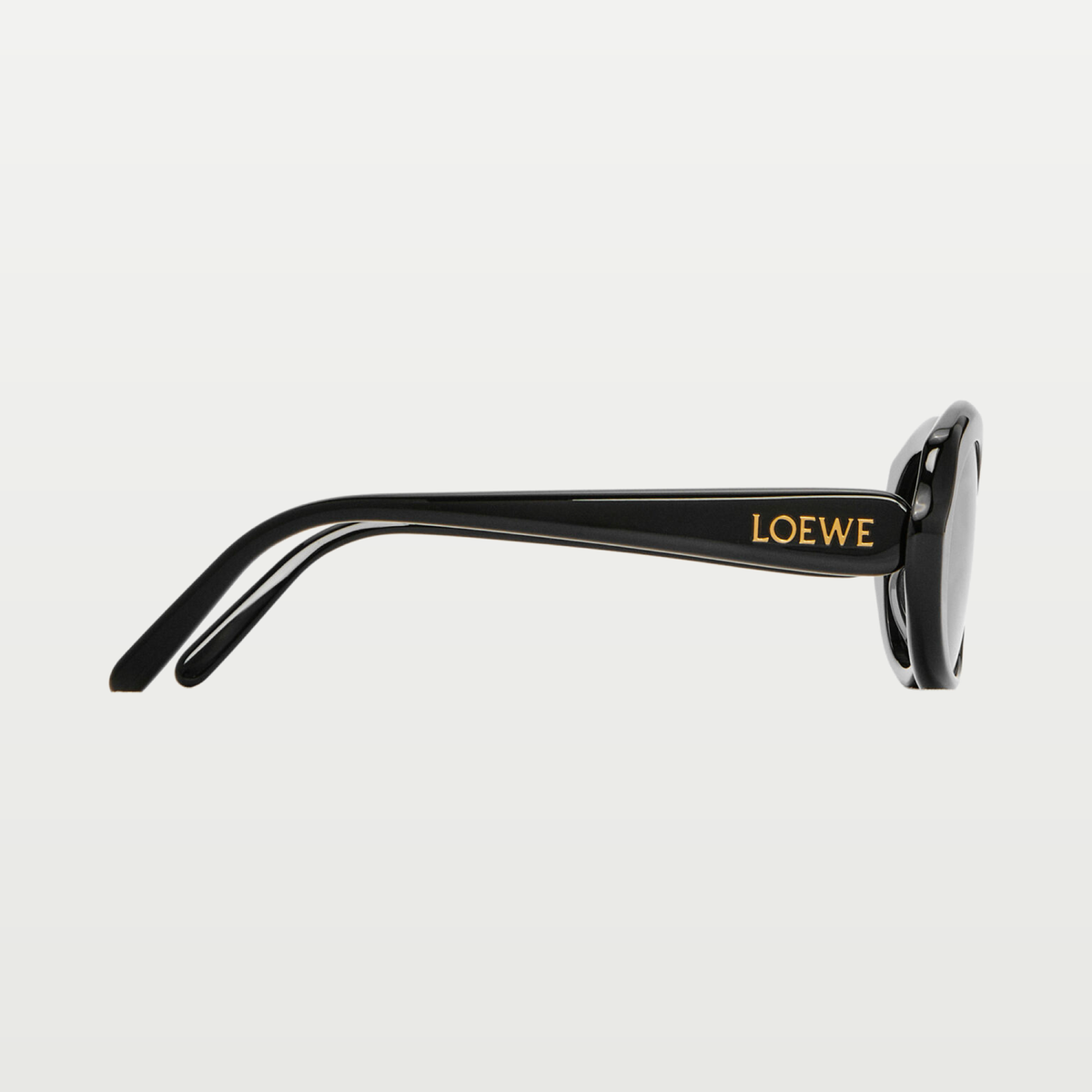 LOEWE Mini Oval Slim sunglasses in Black