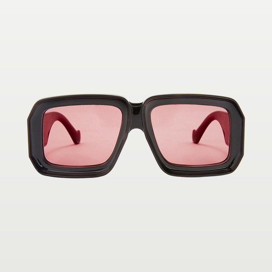LOEWE Paula's Ibiza dive in mask sunglasses in Shiny Black