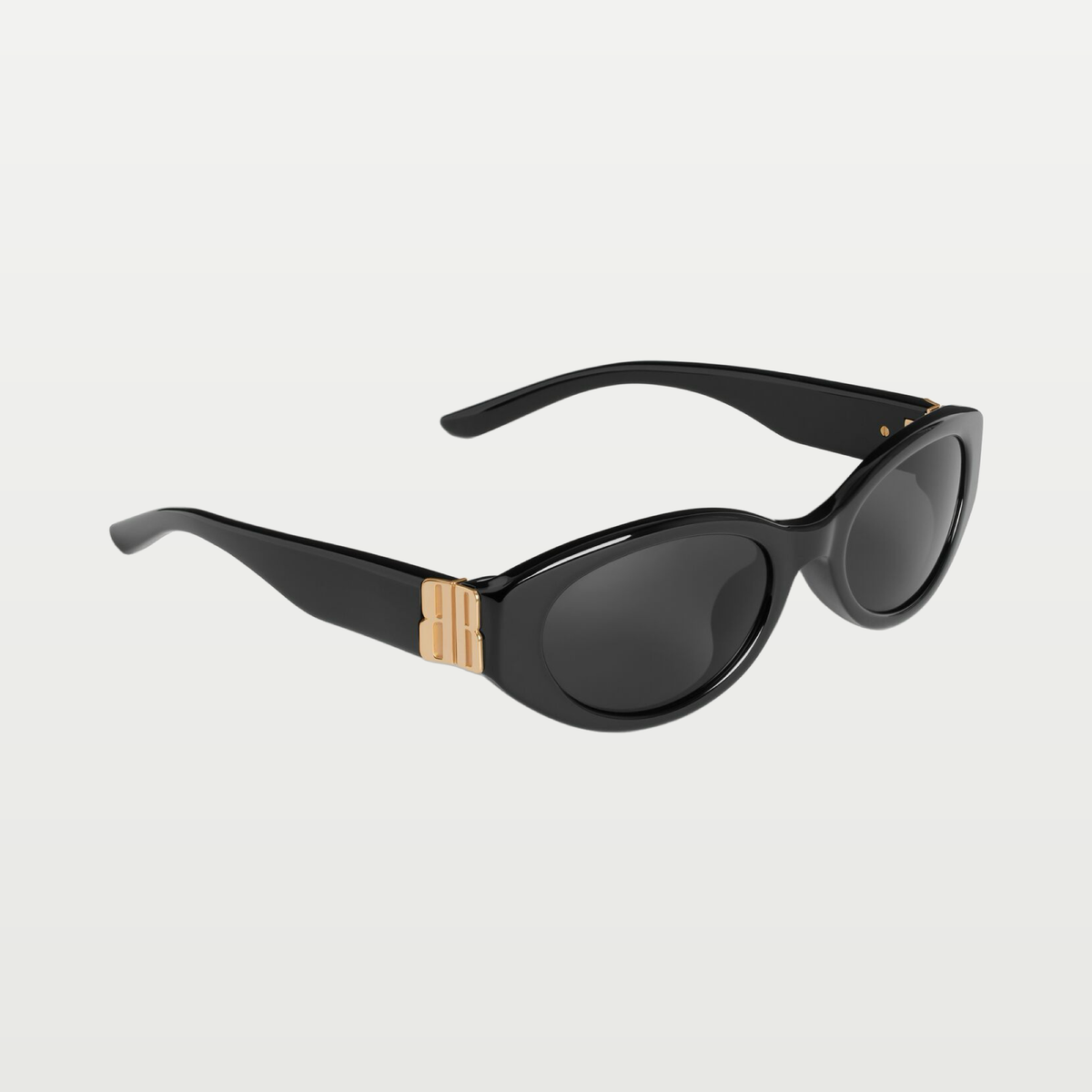 Balenciaga Women's Cosmo Round Af Sunglasses in Black